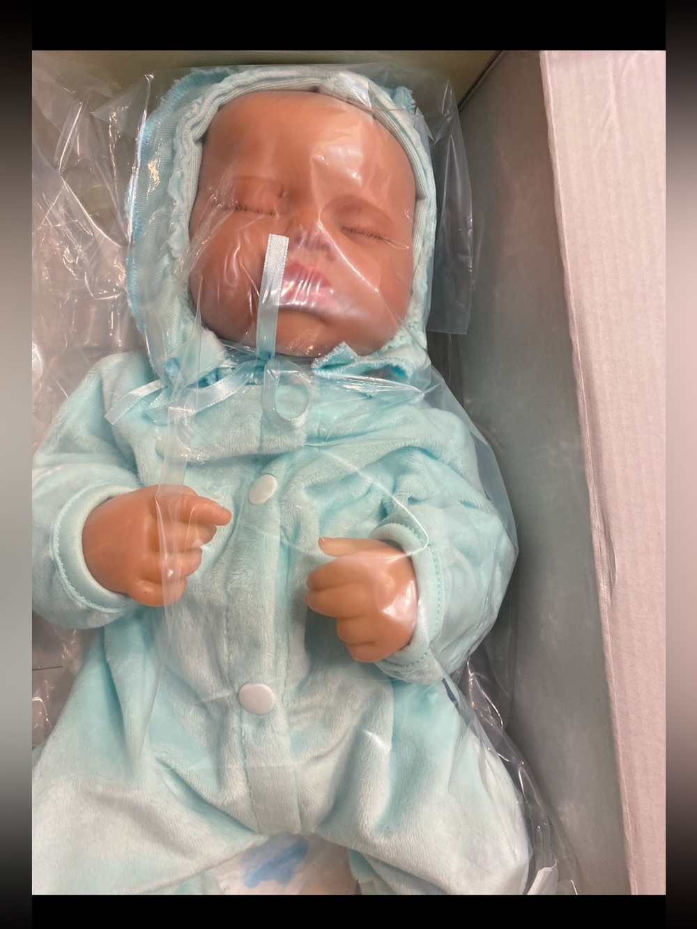 NIB Vinyl Reborn Doll